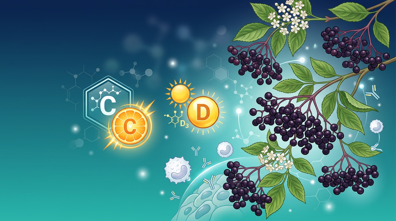 Bağışıklık Sistemi: Kara Mürver ve Vitaminler